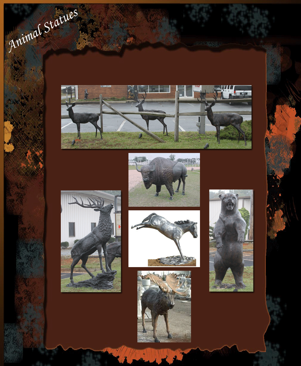 animal statues